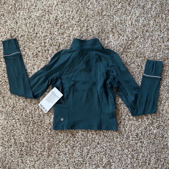 Lululemon It’s Rulu Run Ribbed Cropped Half-zip - Picture 4 of 4